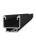 PV-Montageschiene K2 SolidRail Light, 4.8 m, schwarz