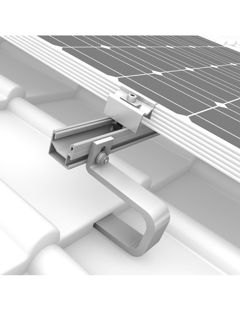 Dachhaken SingleHook 1.1 Mit PV-Modul
